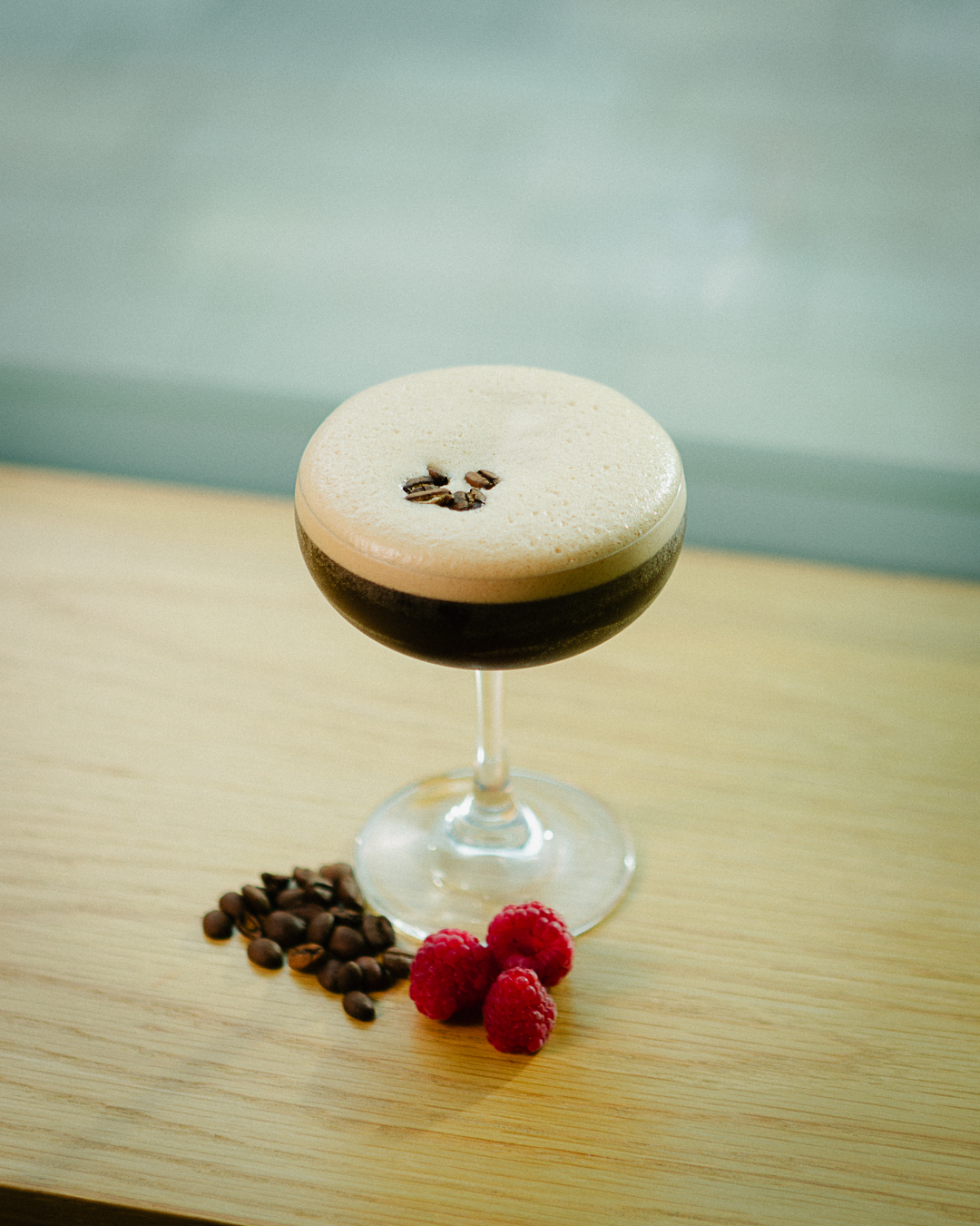 Raspberry Pistachio Espresso Martini - Common